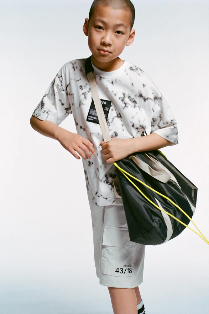 T-SHIRT IMPRIMÉ TIE DYE SPORTY