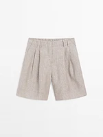Bermuda milleraies 100% lin