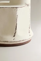 CERAMIC VASE WITH HANDLES