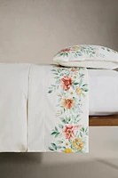 DRAP DE DESSUS COTON IMPRIMÉ FLEUR