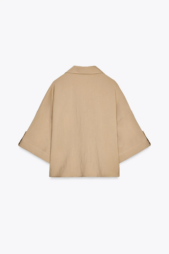 WIDE SHORT SLEEVE SHIRT