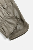 GANTS EN CUIR