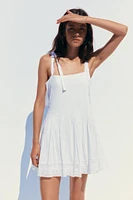 ROBE COURTE EN POPELINE