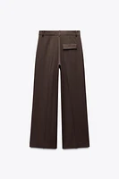 PLEATED PANTS ZW COLLECTION