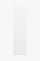 ROBE MIDI ASYMÉTRIQUE