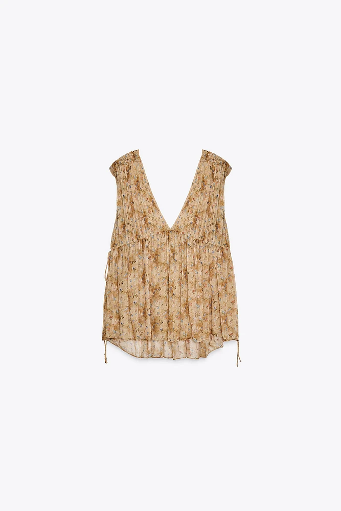 ZW COLLECTION FLORAL PRINT TOP