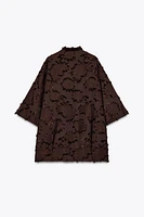 VESTE KIMONO TISSU STRUCTURÉ