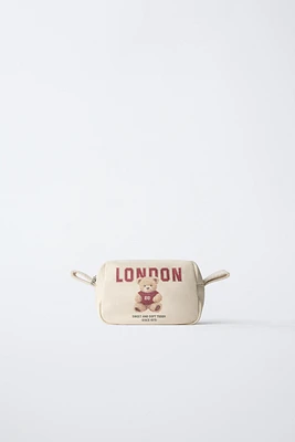 TEDDY BEAR TOILETRY BAG