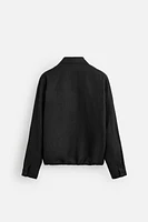 100% LINEN OVERSHIRT
