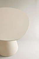 OUTDOOR TABLE WITH CONICAL BASE