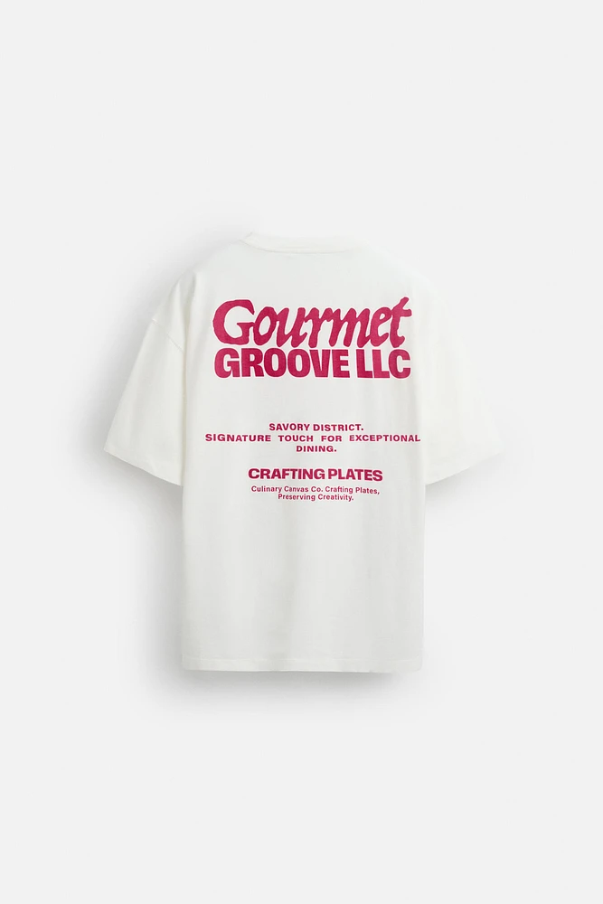 T-SHIRT TEXTES IMPRIMÉS