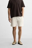 BERMUDA JOGGER STRUCTURÉ