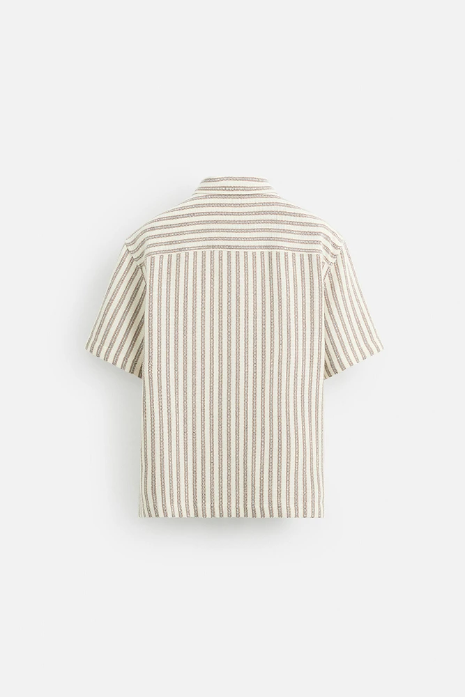 TEXTURED POLO SHIRT