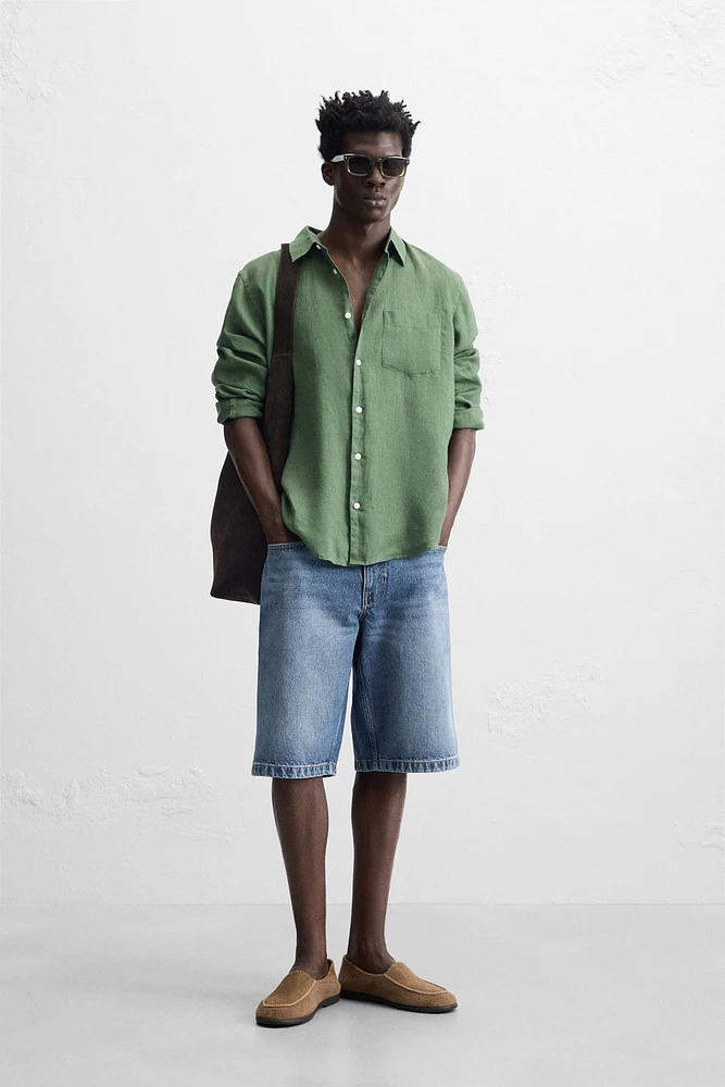 100% LINEN SHIRT