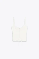 CUT OUT TIE TOP