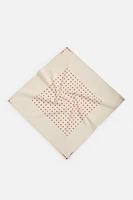 GEOMETRIC PRINT BANDANA