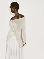 Jupe midi fluide avec ceinture large - Limited Edition