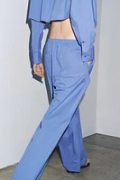 POPLIN PAJAMA PANTS