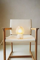 GLASS MUSHROOM TABLE LAMP