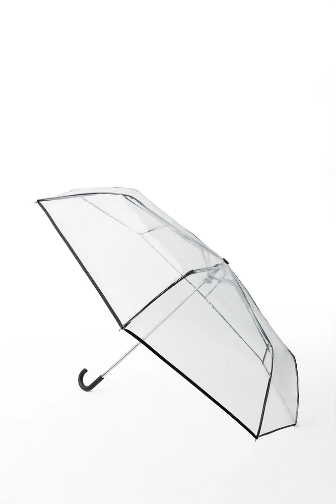 PARAPLUIE PLIABLE TRANSPARENT