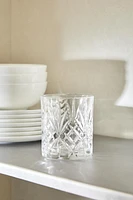 VERRE RELIEF CRISTALLIN