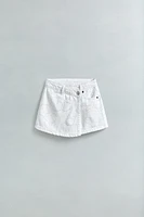 EMBROIDERED SARONG SHORTS