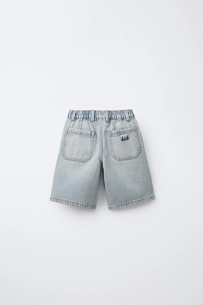 BERMUDA EN DENIM SLOUCHY