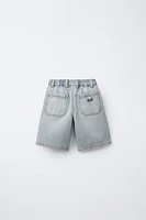 BERMUDA EN DENIM SLOUCHY