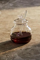 BUMBLEBEE BOROSILICATE GLASS HONEY JAR