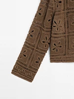 Veste en crochet