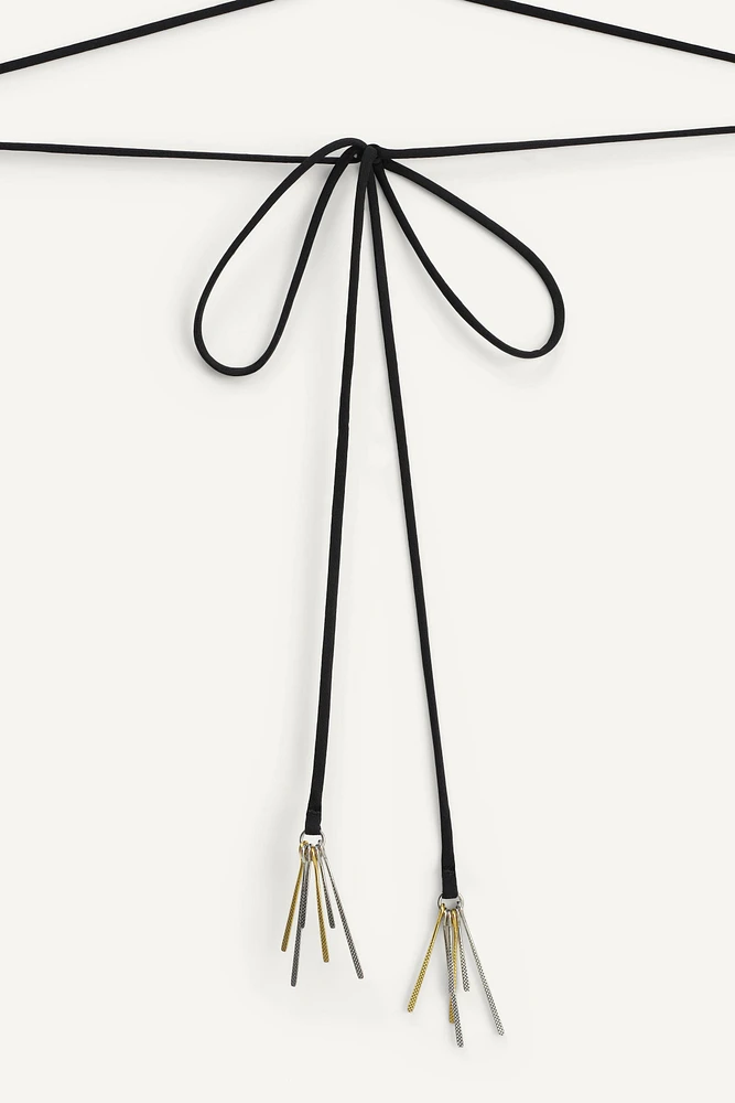 LIMITED EDITION TRIANGLE BRA WITH APPLIQUÉS