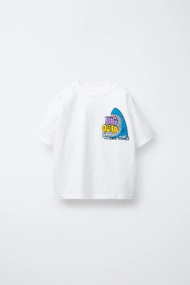 T-SHIRT IMPRIMÉ REQUIN