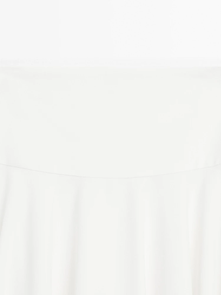 Jupe midi fluide avec ceinture large - Limited Edition