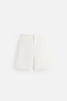 BERMUDA REGULAR FIT LIN - COTON ÉDITION LIMITÉE
