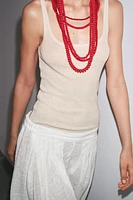 2-PACK OF MULTI-BEAD NECKLACES