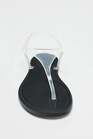 SANDALES BRIDES VINYLE