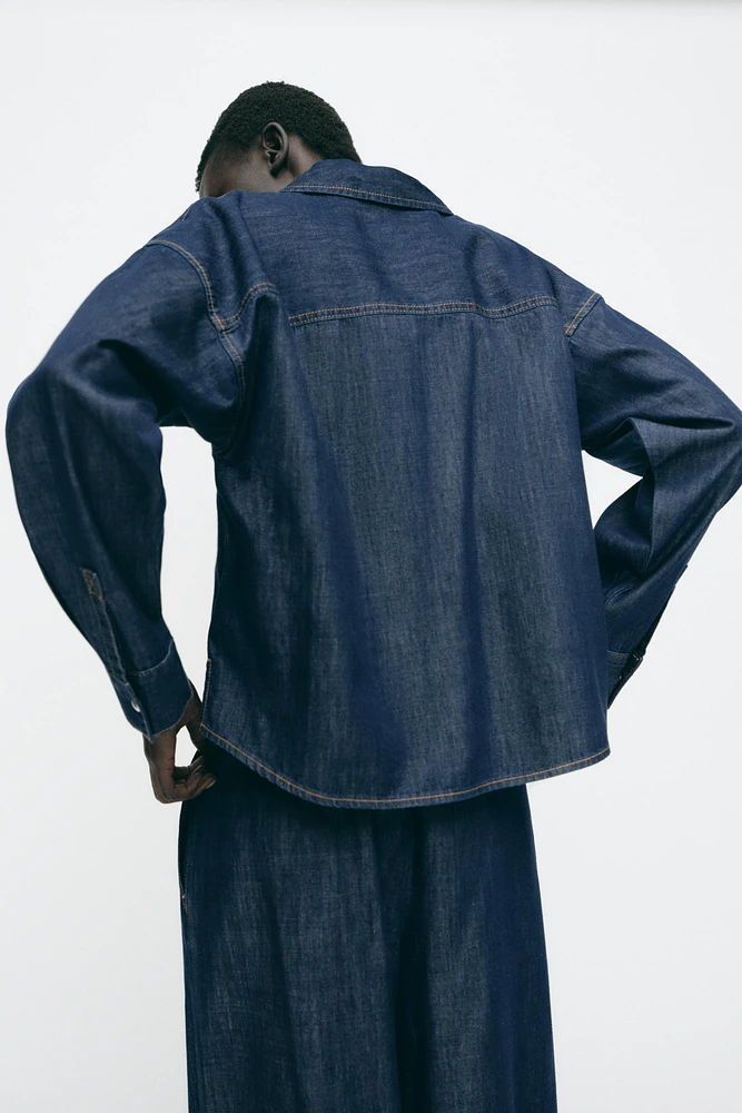 CHEMISE Z1975 OVERSIZE EN JEAN