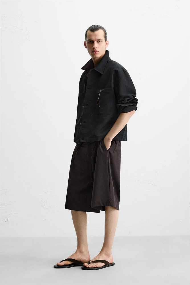 SURCHEMISE COTON - LIN