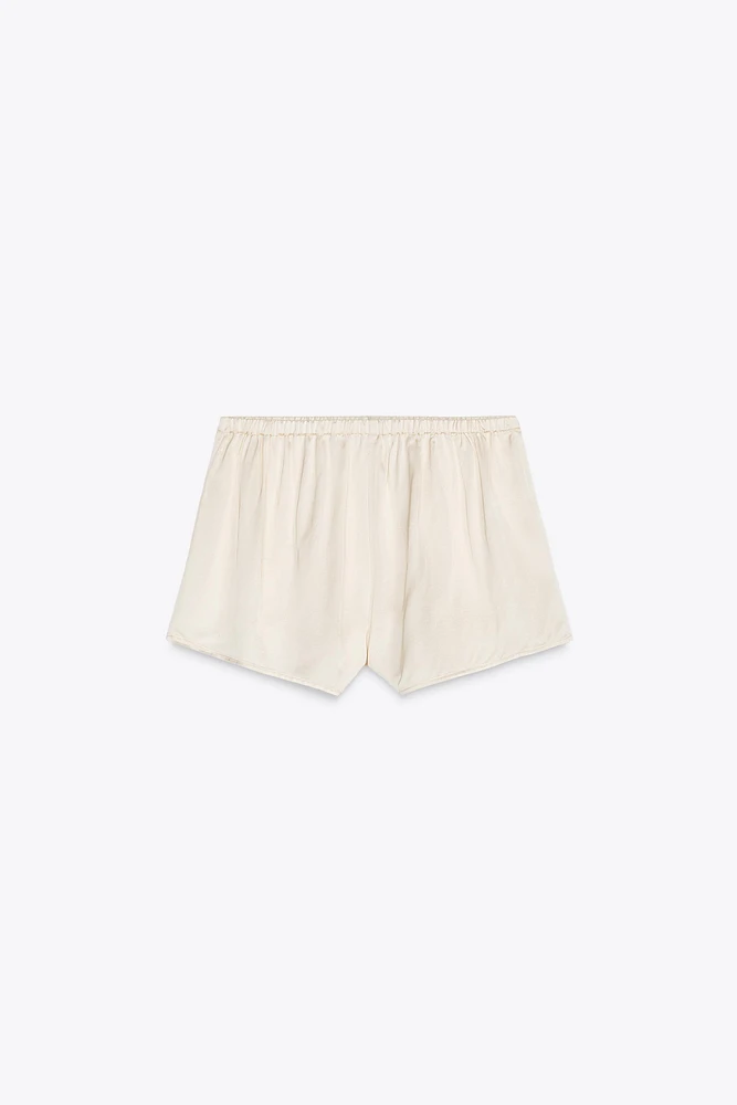 LIMITED EDITION SATIN SHORTS