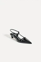 LEATHER KITTEN HEELS 50TH ANNIVERSARY