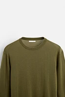 PULL EN LAINE MERCERISÉE