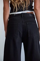 TRF CURVED HIGH-WAISTED JEANS