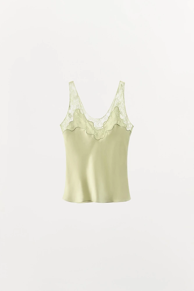 MIXED CAMISOLE