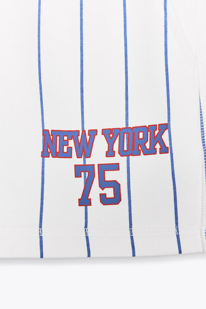 NEW YORK STRIPED SHORTS