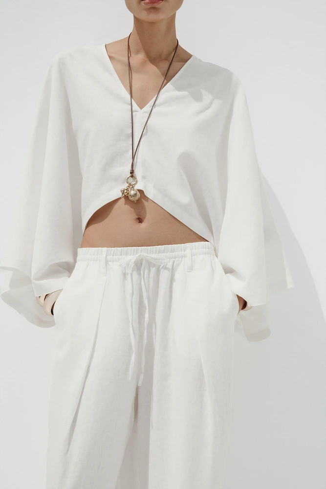 KIMONO CAPE ASYMÉTRIQUE