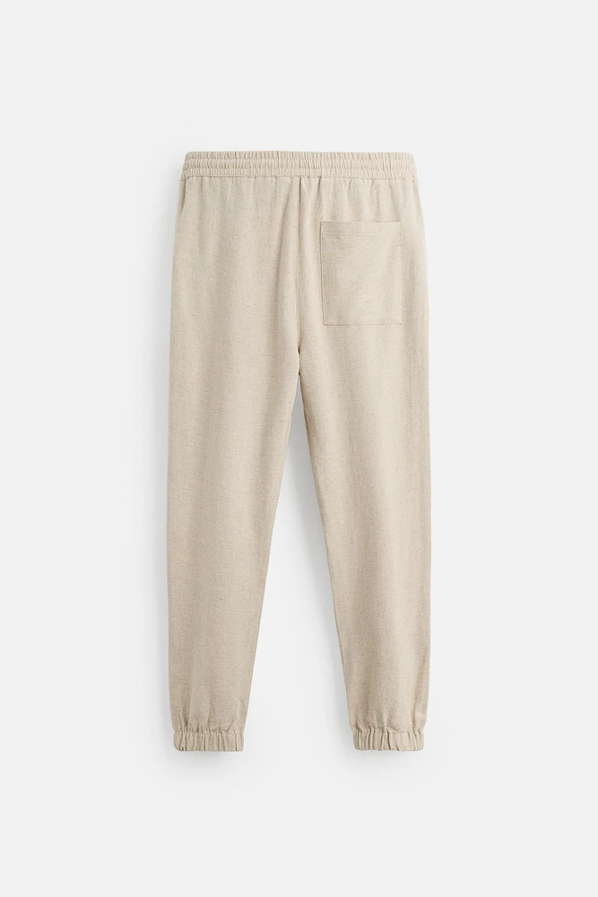 PANTALON REGULAR FIT VISCOSE - LIN