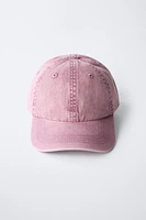 CASQUETTE EFFET DÉLAVÉ