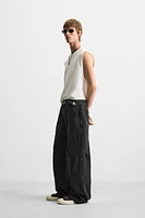 JEAN RELAXED FIT POCHES OVERSIZE