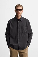 COTTON TWILL SHIRT