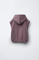 GILET À CAPUCHE LOGO